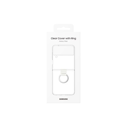 CLEAR COVER RING GALAXY Z FLIP