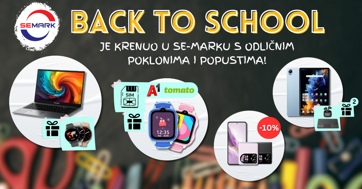 Back to school je krenuo u SE-MARKU!