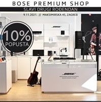 Bose Premium Shop slavi 2. rođendan!